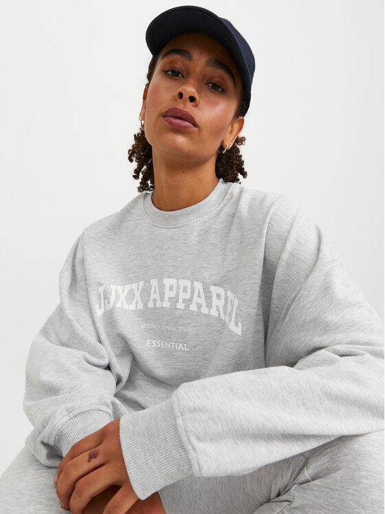 JJXX JJXX Sweatshirt Riley 12248650 Grau Regular Fit