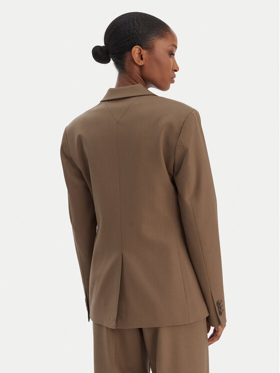 Tommy Hilfiger Tommy Hilfiger Σακάκι Timeless WW0WW46662 Μπεζ Regular Fit