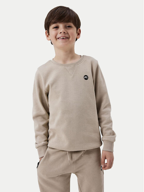 NAME IT Mikina 13220321 Béžová Regular Fit