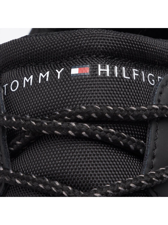Tommy Hilfiger Tommy Hilfiger Sneakers Fashion Mid Sneaker FM0FM02389 Negru