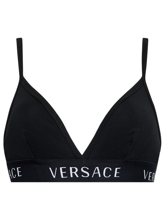 Versace Versace Biustonosz braletka Donna AUD04067 Czarny