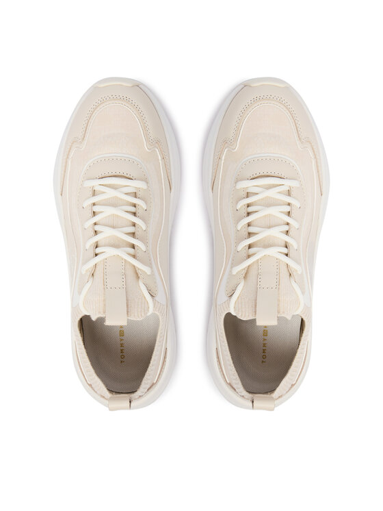 Tommy Hilfiger Tommy Hilfiger Sneakers TH Wave Runner FW0FW09484 Creme
