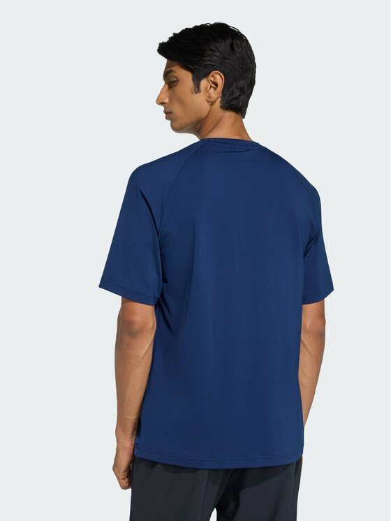 adidas adidas T-Shirt 163191 Niebieski jasny Regular Fit