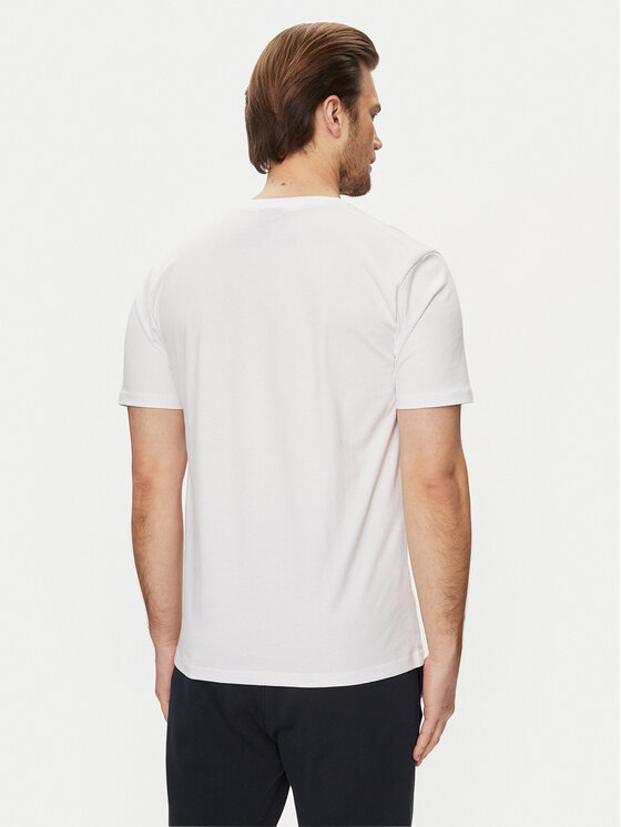 Ellesse Ellesse Tričko Compellioni SHV20123 Biela Regular Fit