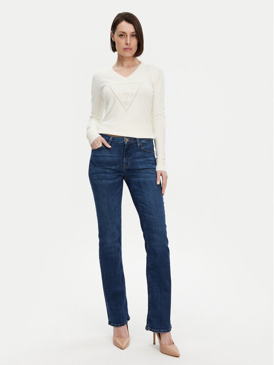 Guess Guess Svetr W5GR19 Z2NQ2 Écru Regular Fit