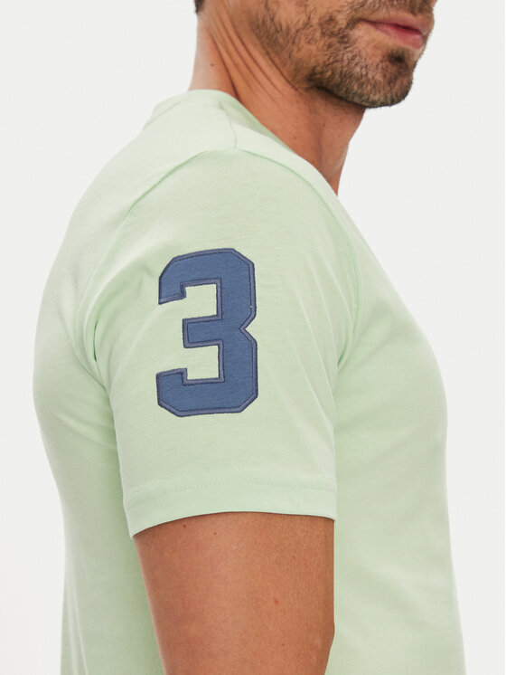 U.S. Polo Assn. U.S. Polo Assn. Tričko MUP3311 Zelená Slim Fit
