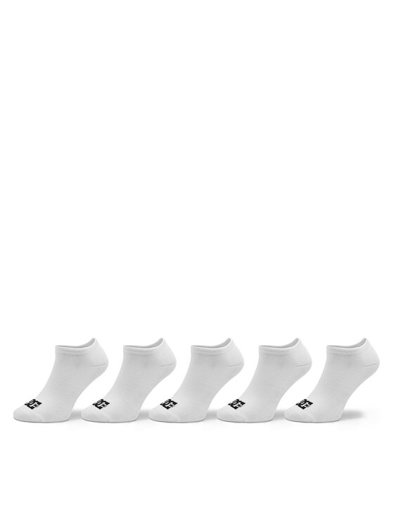 Set di 5 paia di calzini corti da uomo DC