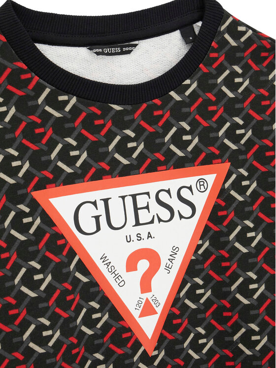 Guess Guess Bluza L6RQ02 KA6R4 Szary Regular Fit