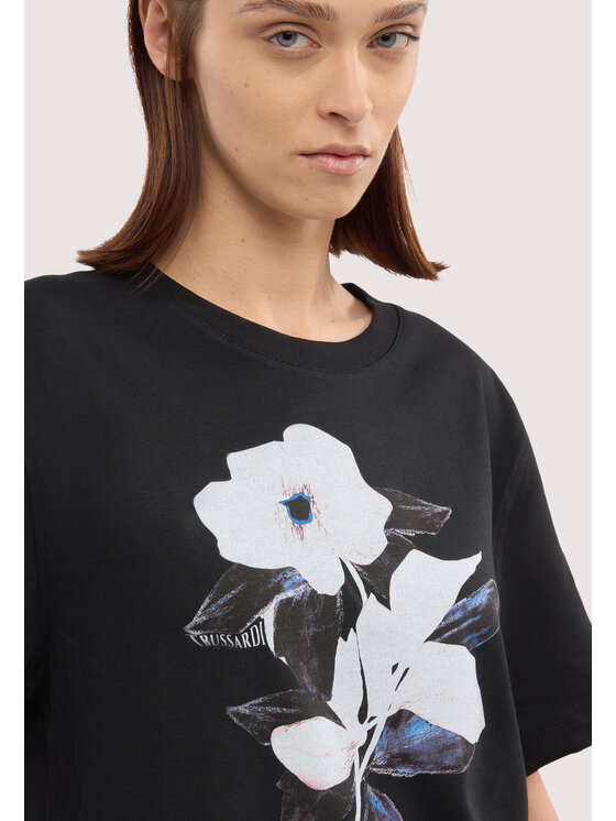 Trussardi Trussardi T-shirt G1326100244N033 Nero Regular Fit