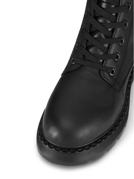 Rieker Rieker Schnürschuhe 70401-00 Schwarz