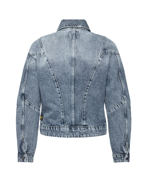 G-Star Raw G-Star Raw Džínsová bunda Kitoh 3D D26776 E207 Modrá Regular Fit