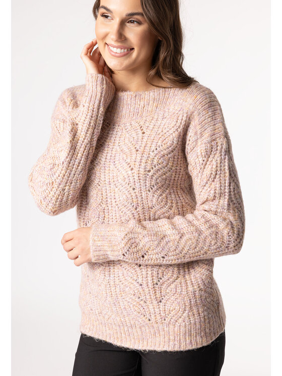 QUIOSQUE QUIOSQUE Sveter QUIOSQUE 6RS011530 Ružová Regular Fit