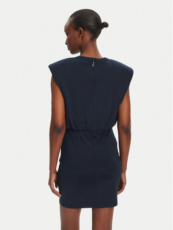 ROTATE ROTATE Kokteilinė suknelė 1137042318 Tamsiai mėlyna Slim Fit