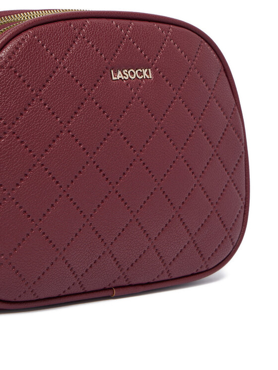 Lasocki Lasocki Ročna torba C-LSK-X-002-08 Bordo rdeča