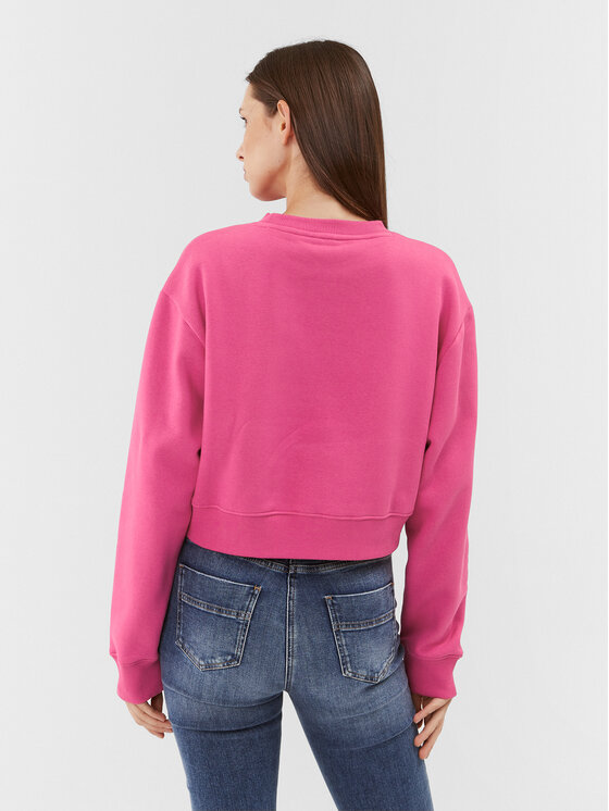 Guess Guess Felpa W3BQ13 KB681 Rosa Regular Fit