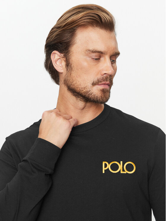 Polo Ralph Lauren Polo Ralph Lauren Longsleeve 710920208001 Чорний Regular Fit