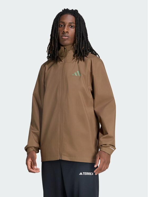 adidas adidas Kurtka outdoor 165434 Brązowy Regular Fit