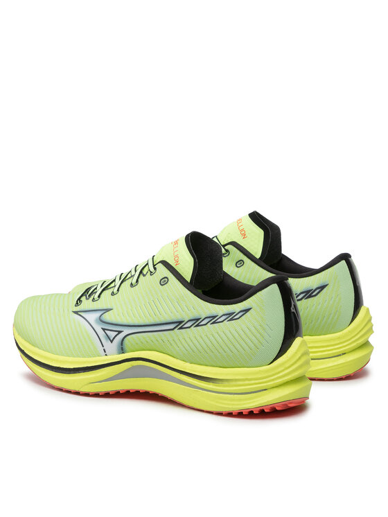 Mizuno Mizuno Buty do biegania Wave Rebellion J1GC211702 Zielony