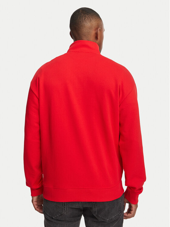 HUGO HUGO Majica dugih rukava Durty244 50525881 Crvena Relaxed Fit