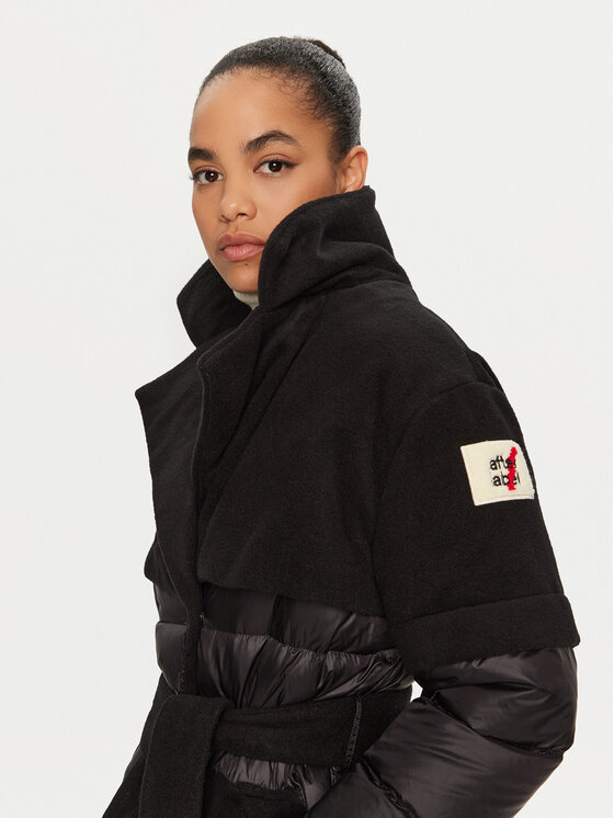 AFTER LABEL AFTER LABEL Пухено яке Anversa A00060 Черен Regular Fit