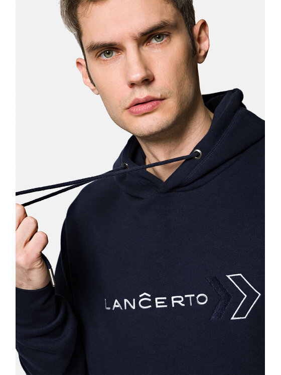 Lancerto Lancerto Bluza Laney BL073222000023 Granatowy Regular Fit