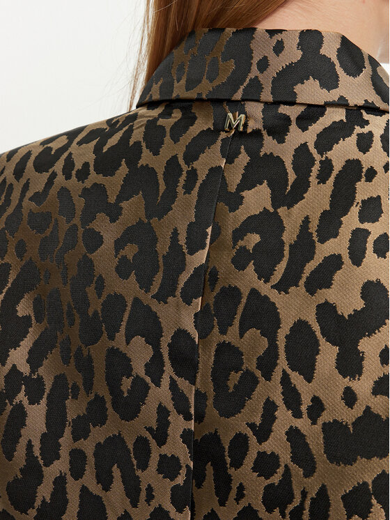 LOLA CASADEMUNT LOLA CASADEMUNT Сако MF2402002 Кафяв Regular Fit