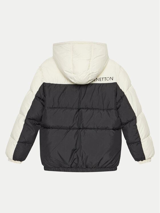 United Colors Of Benetton United Colors Of Benetton Μπουφάν χειμωνιάτικο 2WU0CN05H Μαύρο Regular Fit