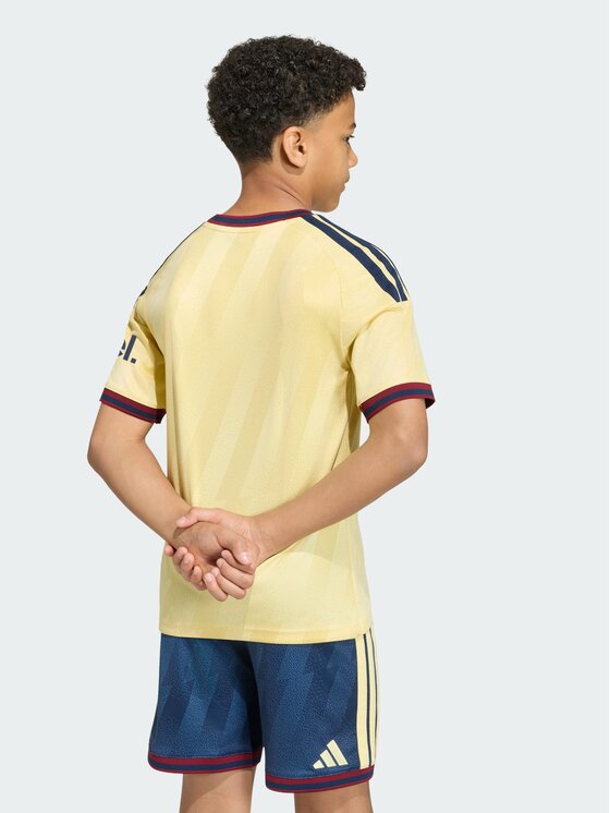 adidas adidas Koszulka techniczna 171986 Żółty Regular Fit