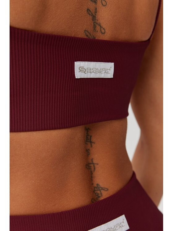 ROUGH RADICAL ROUGH RADICAL Reggiseno sportivo AVEN SPORTS BRA Bordeaux