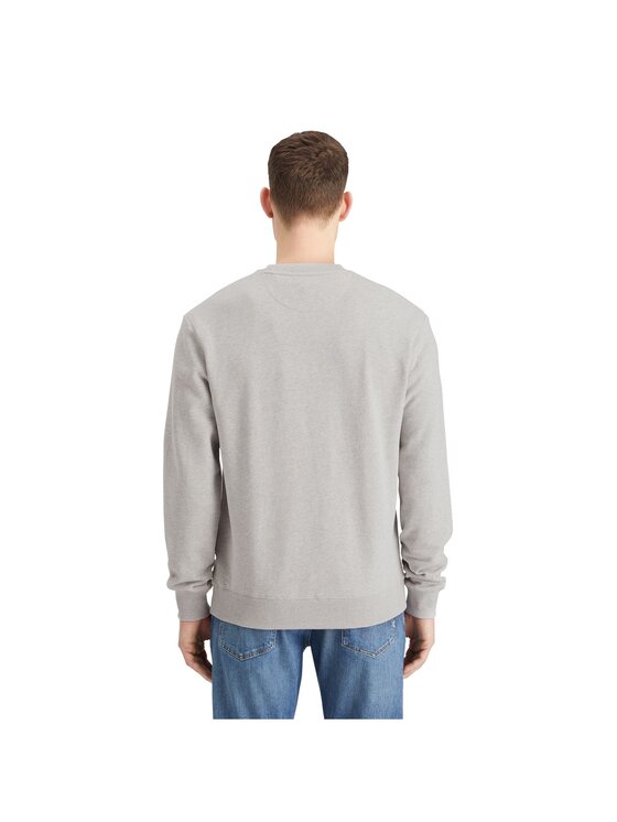 Scotch & Soda Scotch & Soda Sweter 27412 Szary Casual Fit