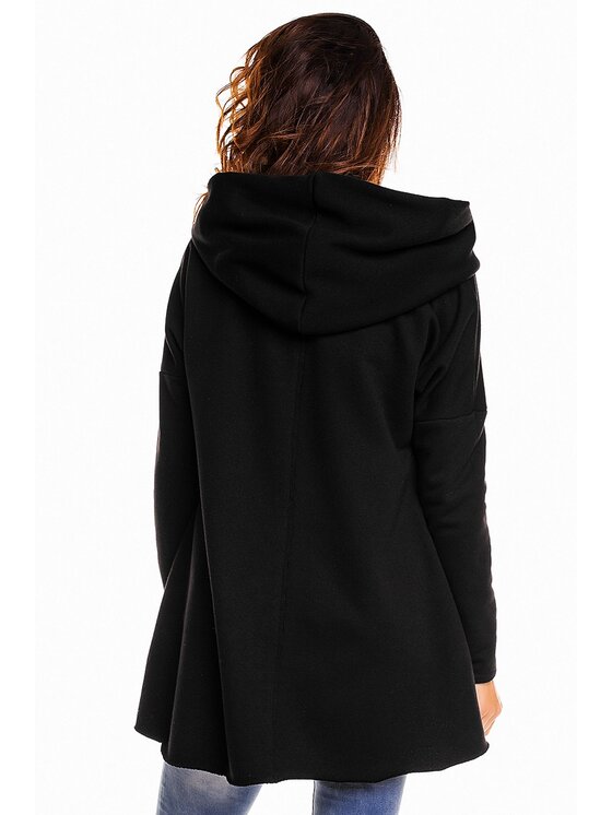 Awama Awama Mikina A129 Čierna Basic Fit
