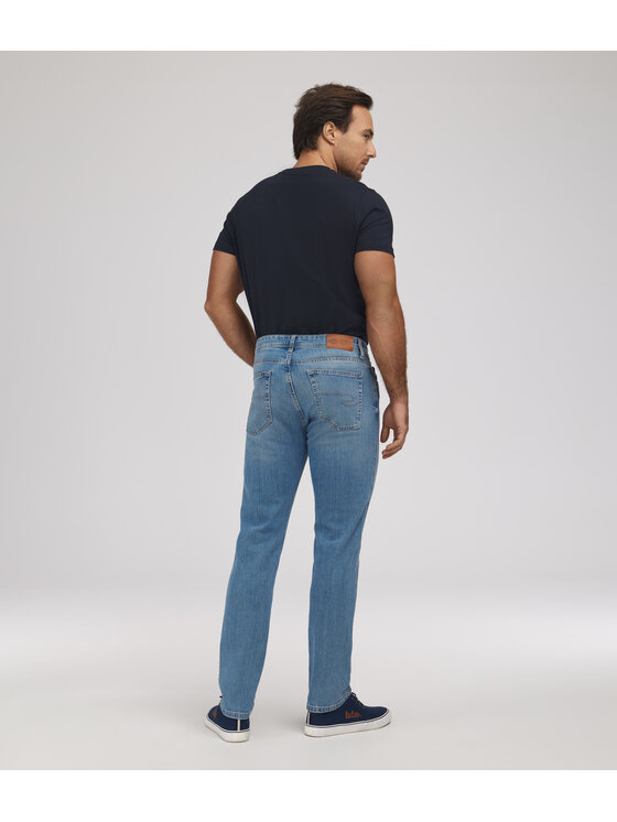 Lee Cooper Lee Cooper Jeansy JEANS M LC7504 3146 BRUSHED USED Niebieski Tapered Fit