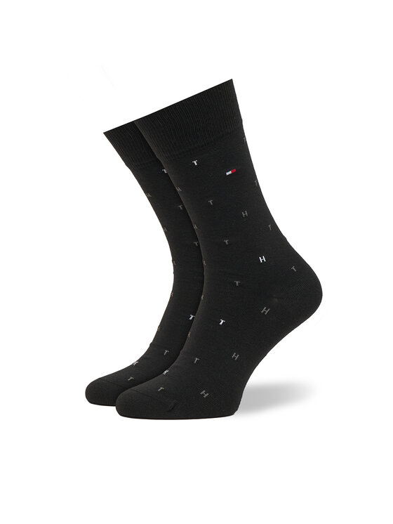 Tommy Hilfiger Tommy Hilfiger Lange Socken 701235375 Schwarz
