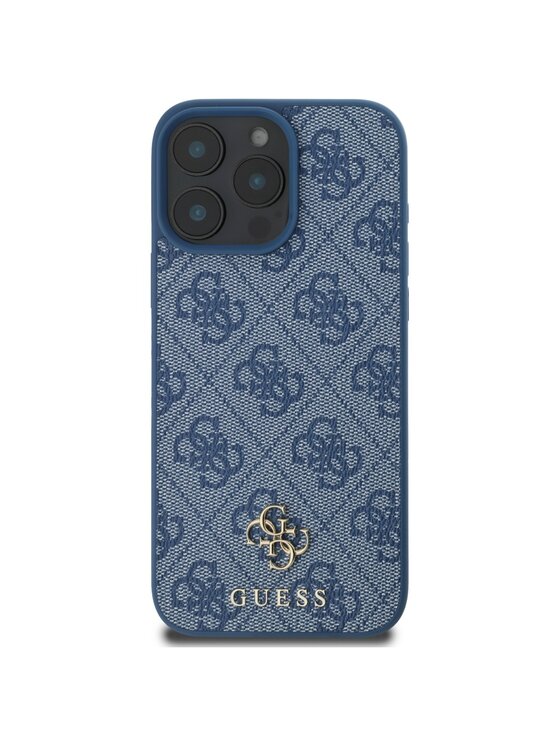 Guess Guess Etui na telefon HC PU 4G Small 4G and Classic Niebieski
