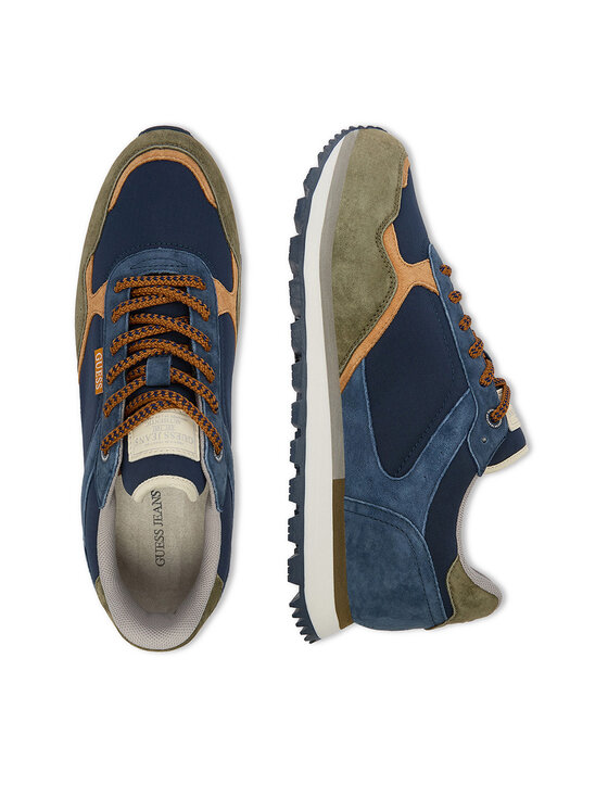 Guess Jeans Guess Jeans Sneakersy CWBEO-ETIENNE-01 Granatowy