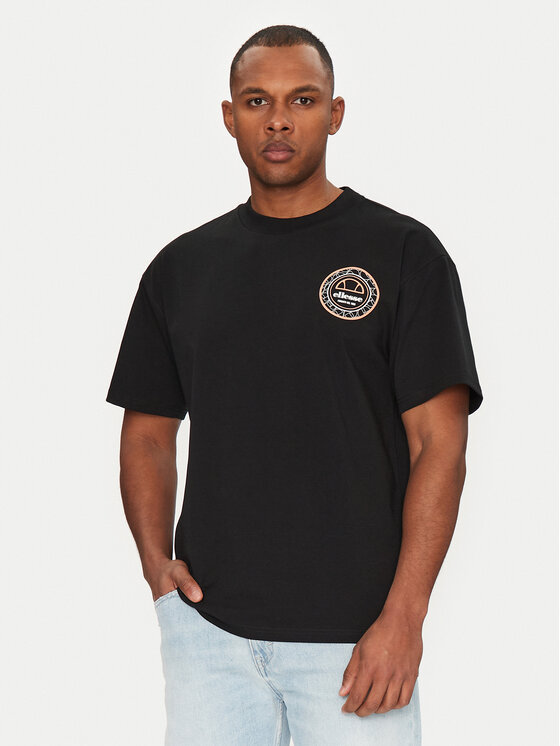 Ellesse Ellesse Тишърт Duomo SHZ21889 Черен Relaxed Fit