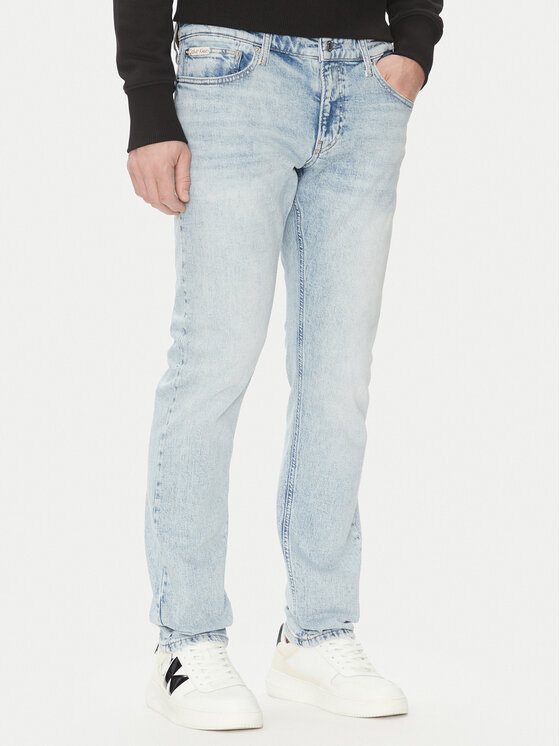 Calvin Klein Jeans Džínsy J30J327155 Modrá Slim Fit