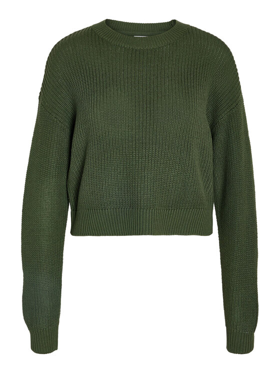 Noisy May Noisy May Sweter Maysa 27021536 Zielony Relaxed Fit