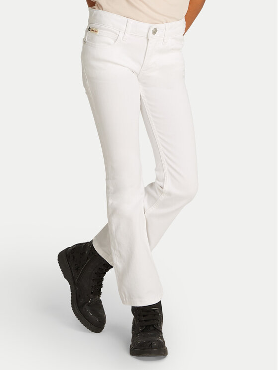Calvin Klein Jeans Calvin Klein Jeans Blugi IG0IG02840 Alb Flare Fit