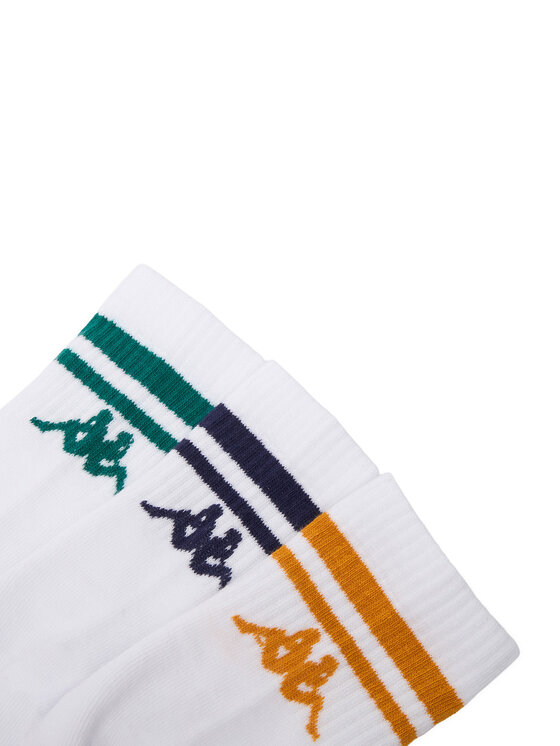 Kappa Kappa Șosete lungi CEO_KR_KAPPA_DZ005_W_AW25 Alb