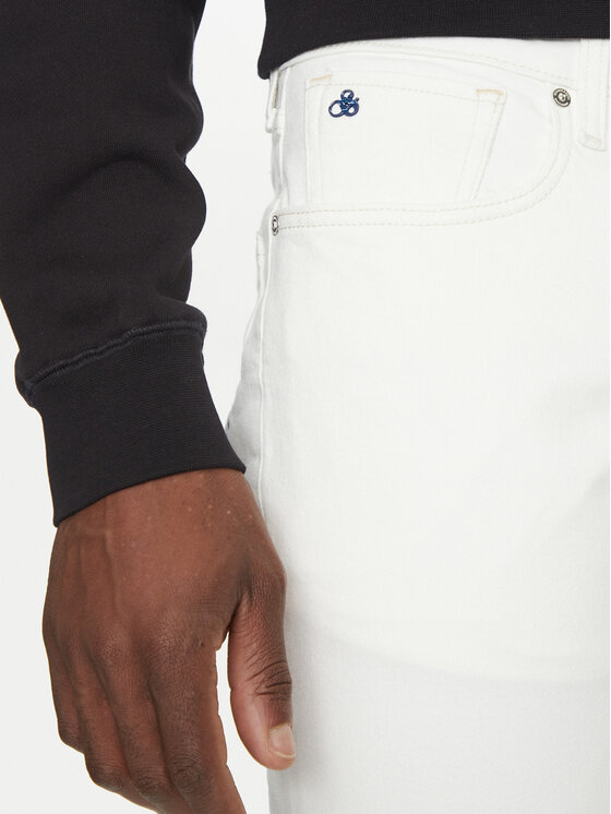 Scotch & Soda Scotch & Soda Jeansy 178933 Biały Slim Fit