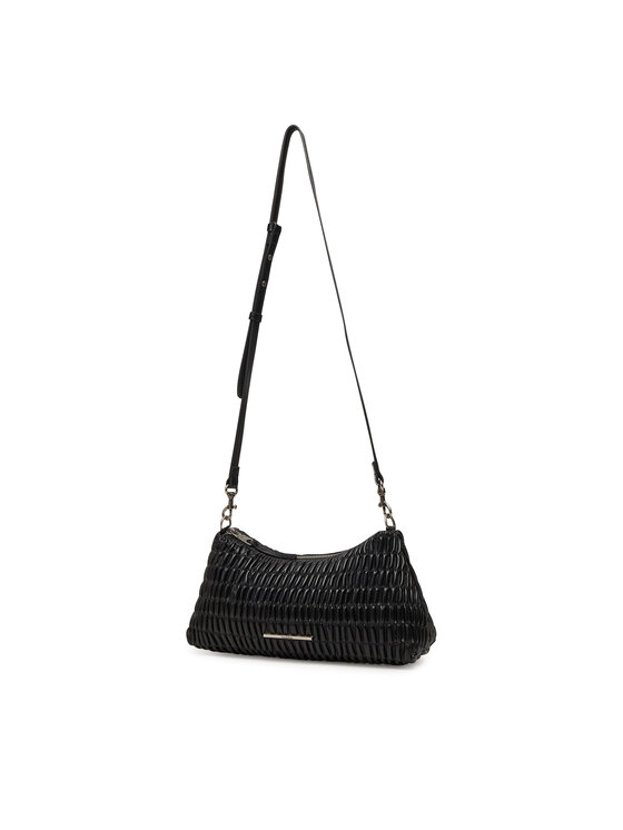 Calvin Klein Jeans Calvin Klein Jeans Torbica Ruched Layla Shoulder Bag LV04K3088G Crna