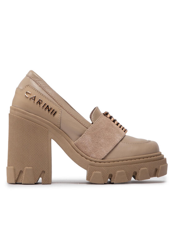 Scarpe basse B8493 Beige