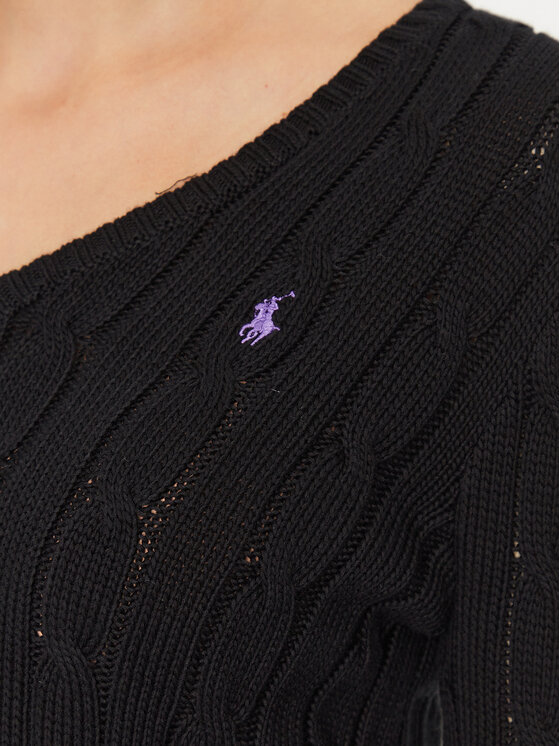 Polo Ralph Lauren Polo Ralph Lauren Džemper 211891641010 Crna Regular Fit