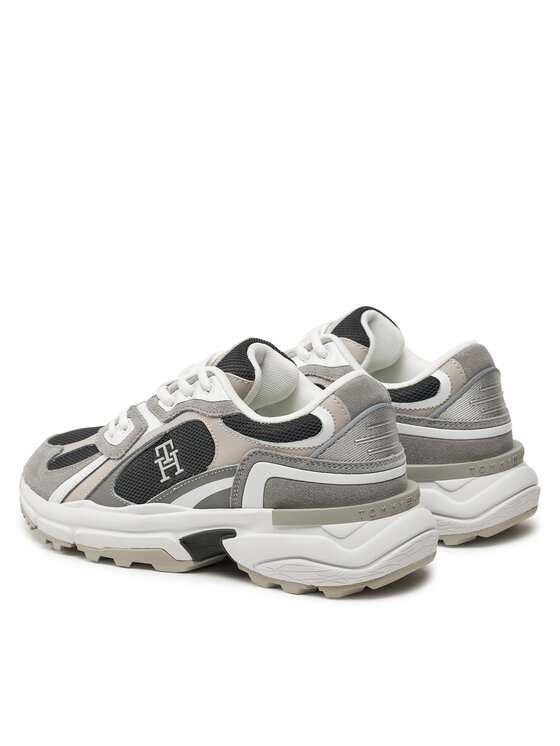 Tommy Hilfiger Tommy Hilfiger Sneakersy Modern Rugged Runner FW0FW08385 Szary