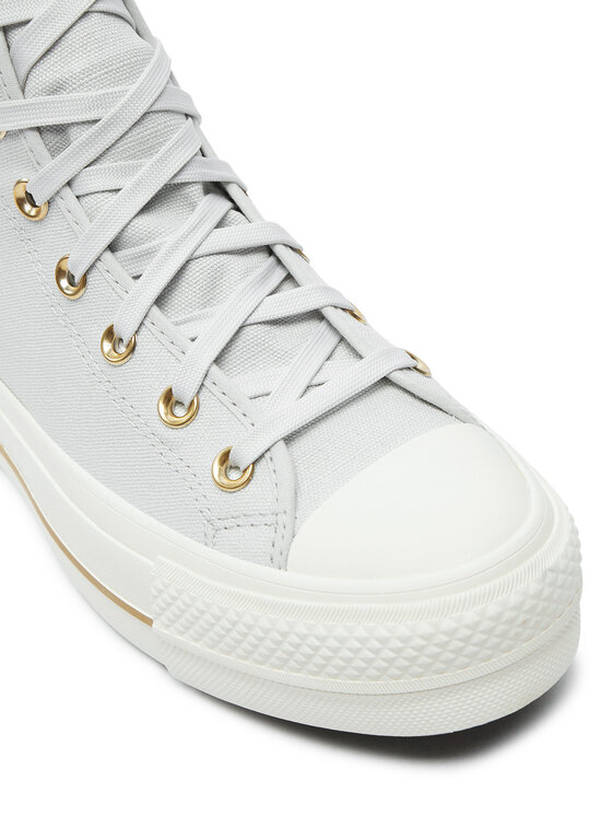 Converse Converse Plátěnky Chuck Taylor All Star Lift Platform Tailored Lines A08237C Šedá
