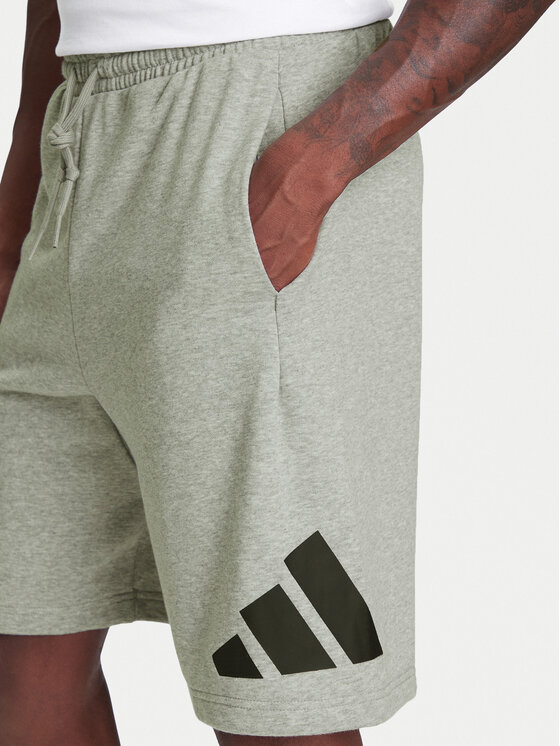 adidas adidas Спортивні шорти Essentials Big Logo JE8957 Сірий Regular Fit