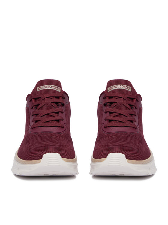 Skechers Skechers Sneakersy C-BOBS HI FLEX 117385 BURG Bordová