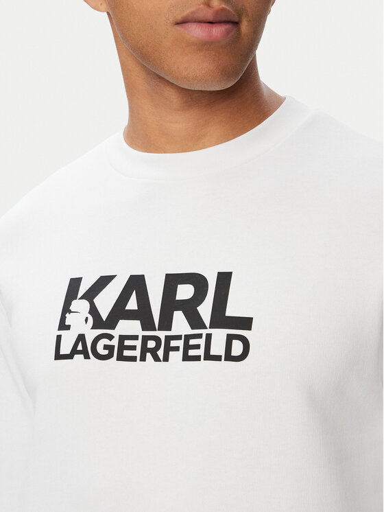 KARL LAGERFELD KARL LAGERFELD Світшот 705780 563917 Білий Regular Fit