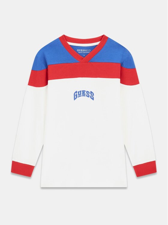 Guess Kids Guess Kids T-Shirt 183040 Biały Classic Fit